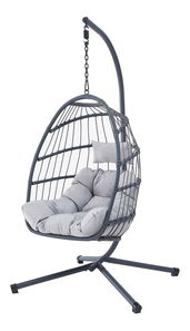 Závěsné křeslo Acaparador (antracit + šedá)