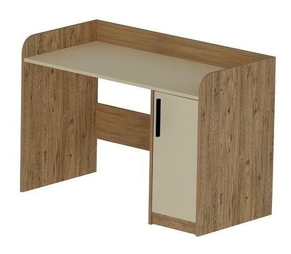 Psací stolek Poleso 3 (borovice atlantická + béžová)