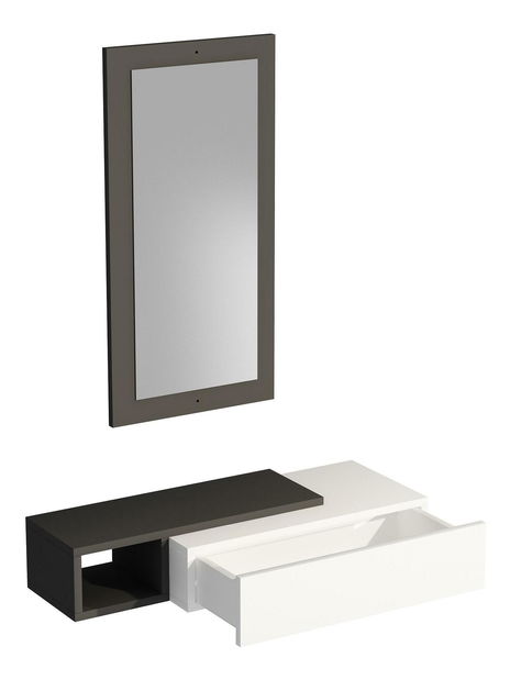 Police Sepona (antracit + bílá)