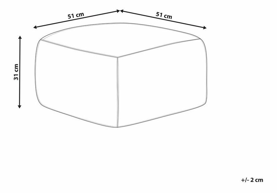 Taburetka Belarmio (červená)