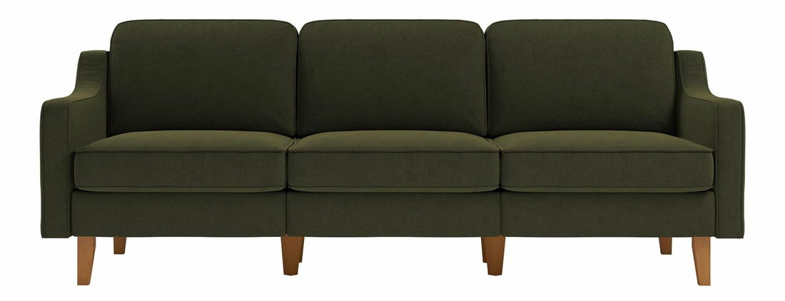 Křeslo Spary 1 (karamelová + ořech)