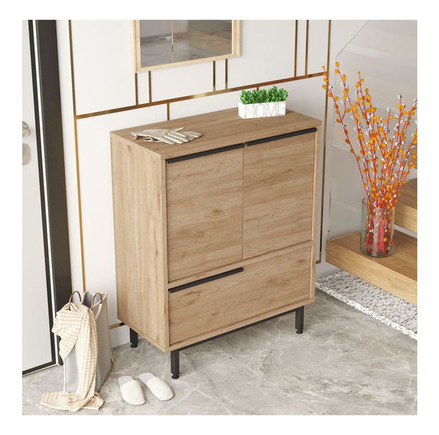 Botník (skříňka na boty) Nimelo 4 (ořech)