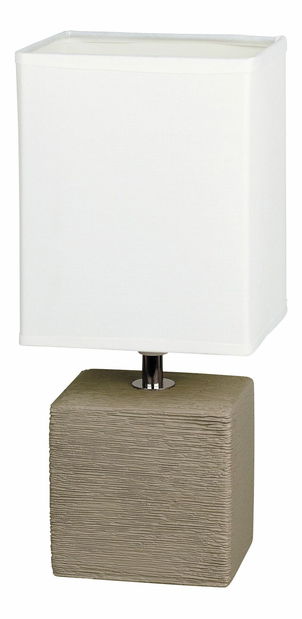 Stolní lampa Orlando 4930 (kakaová + přírodní) *výprodej