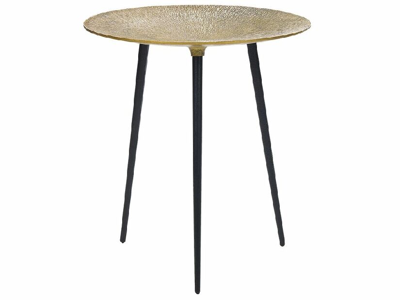 Příruční stolek Waiping (zlatá)