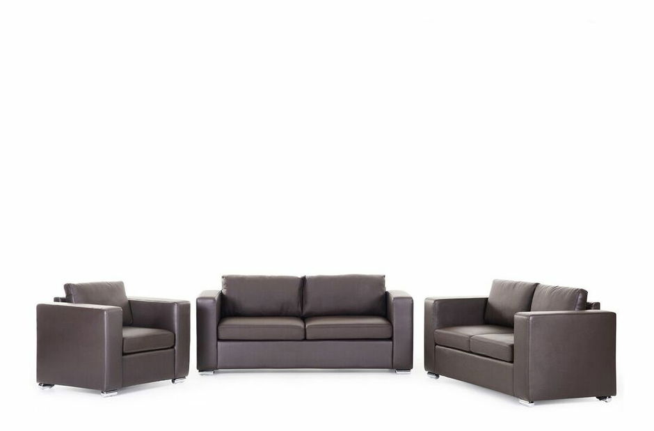 Sedací souprava Heinola (hnědá)