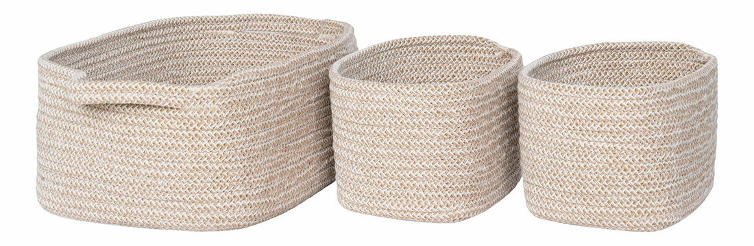 Set 3 ks košíků Tavandria (béžová)