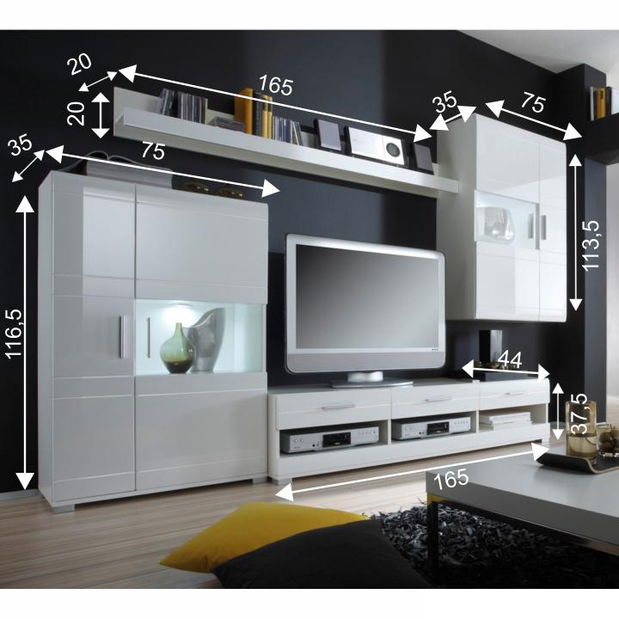 Obývací stěna Lied