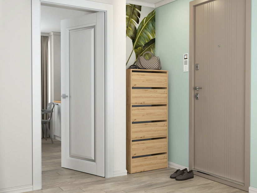 Botník (skříňka na boty) Metido 1 (dub artisan)