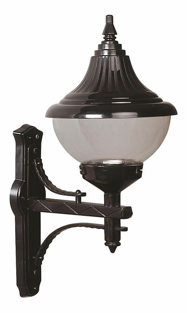 Venkovní nástěnné svítidlo Hadi (černá)