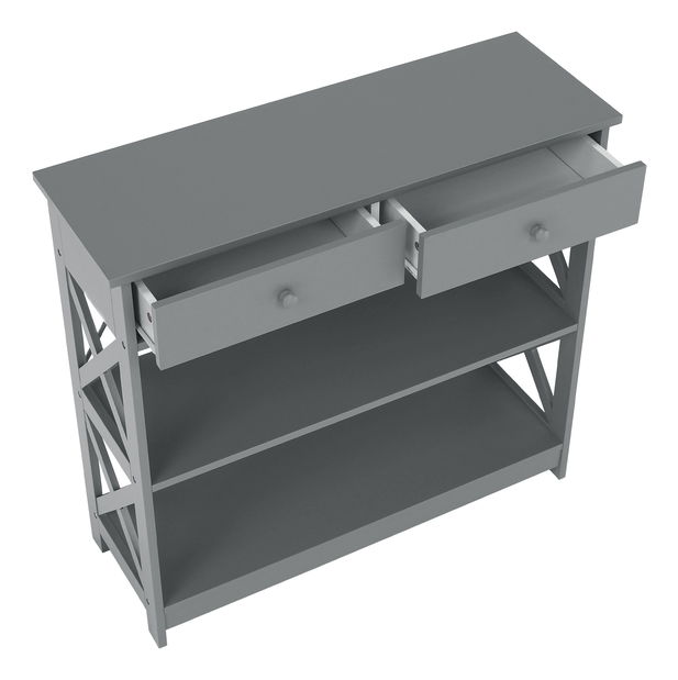 Konzolový stolek Meyer (šedá)