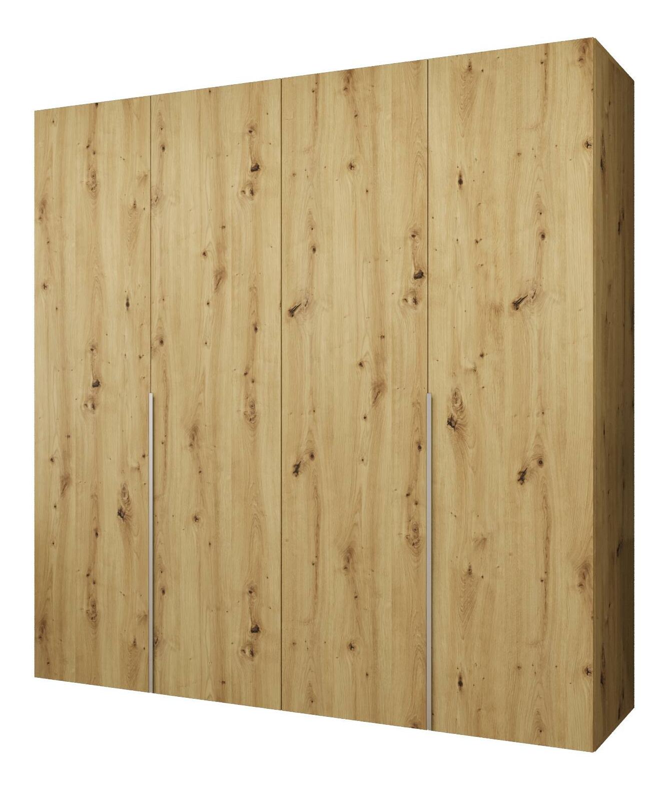 Šatní skříň 200 cm Alice 1 (dub artisan + kašmír)