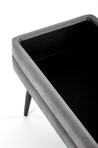 Taburetka Velen (černá + šedá)