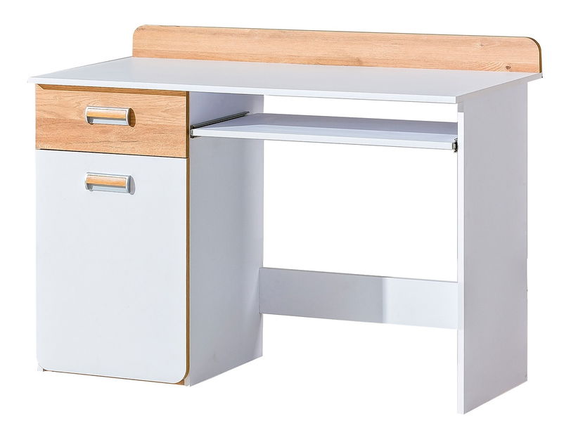 PC stolek Lavendon L10 (dub nash + bilá)