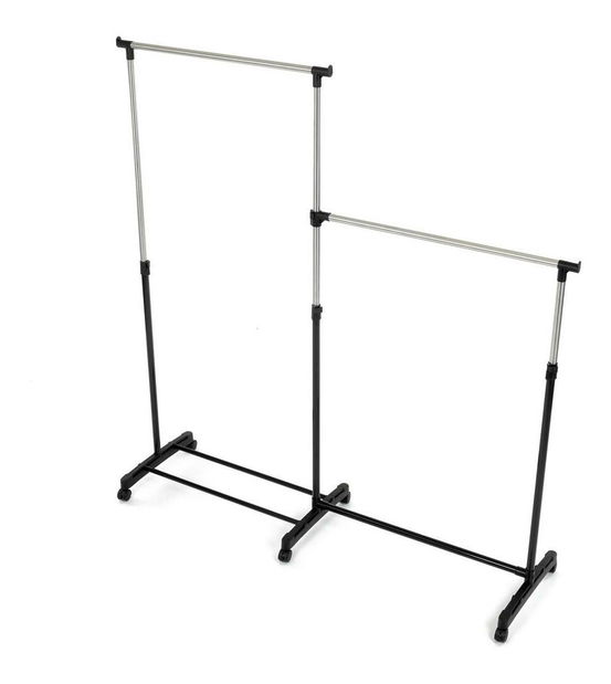 Věšák na kolečkách Galan (černá)