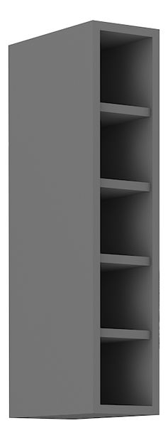 Horní kuchynský regál Scarmi 15 G-72 OTW (Antracit)
