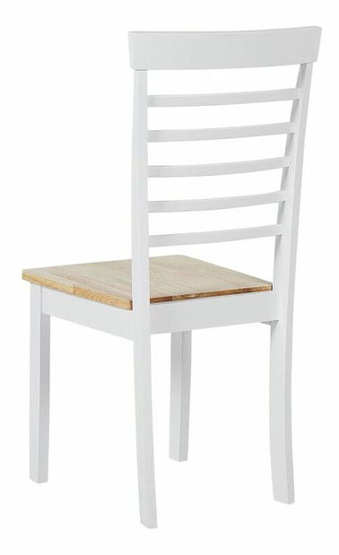 Set 2 ks. jídelních židlí BARRY (bílá)