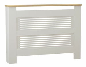 Kryt na radiátor Terminator (dub safírový + bílá)