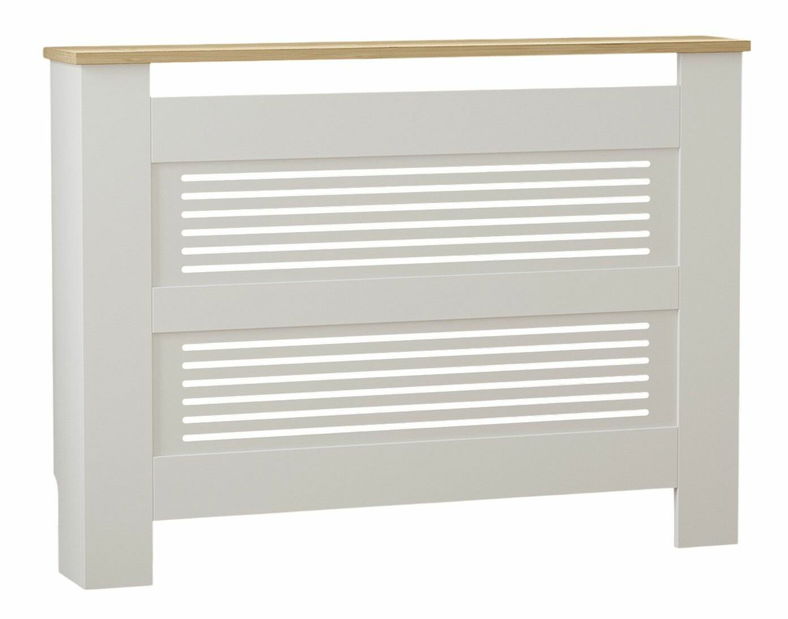 Kryt na radiátor Terminator (dub safírový + bílá)