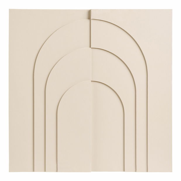 Nástěnná dekorace Inorina (béžová)