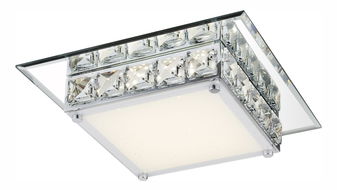 Stropní/nástěnné svítidlo LED Margo 49355 (chrom + opál)