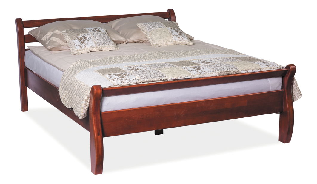 Manželská postel 160 cm Alfine (s roštem)