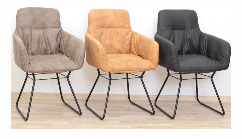 Jídelní křeslo Lantos (hnědá)