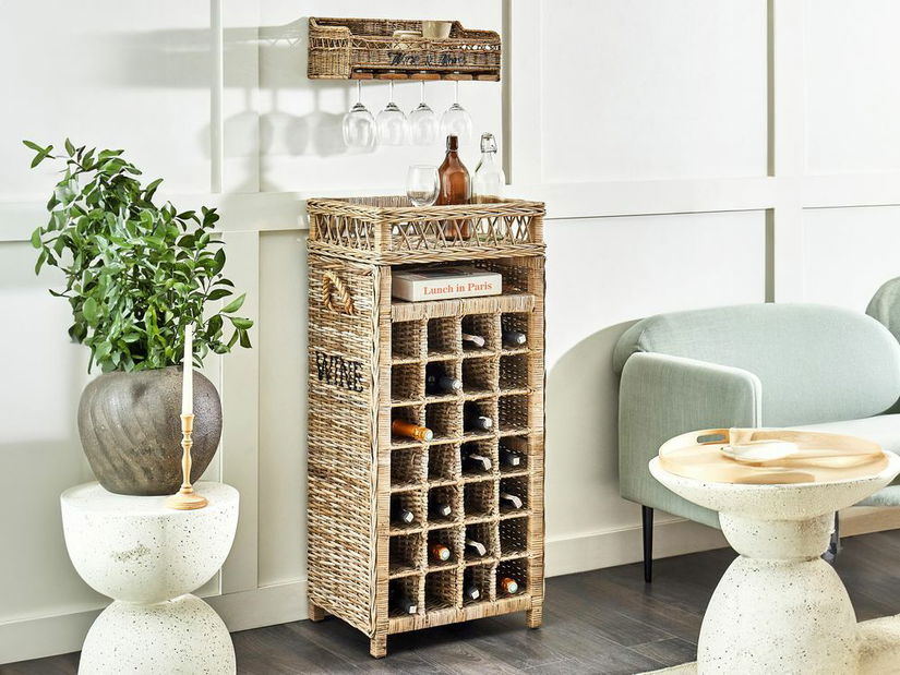 Stojan na víno Bienvenido (přírodní)