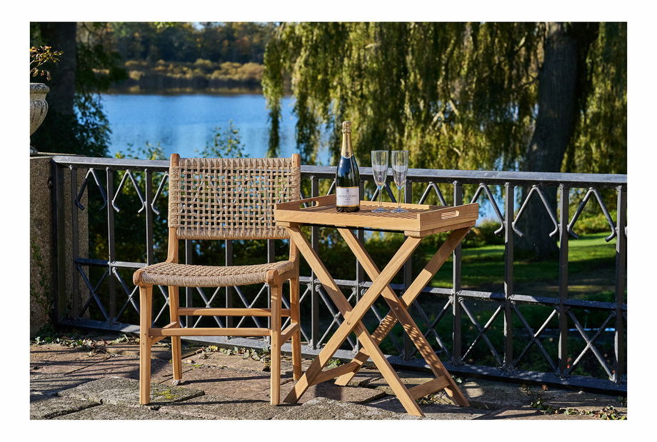 Servírovací stolek Rvanora 2 (teakové dřevo)