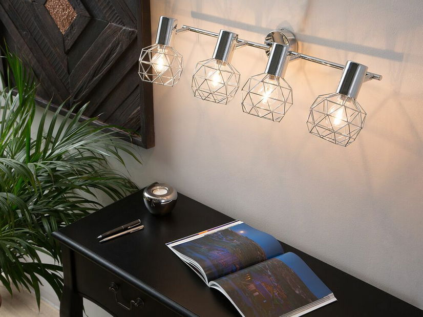 Závěsná lampa Caldas (stříbrná)