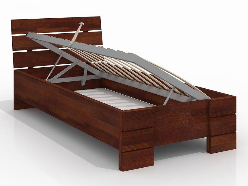 Jednolůžková postel 120 cm Naturlig Kids Lorenskog High BC (borovice) (s roštem)