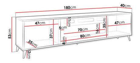 TV skříňka/stolek s elektrickým krbem Oksewo EF (černá + dub artisan)