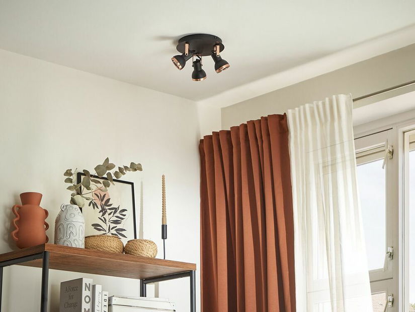 Stropní svítidlo Braulio (černá)