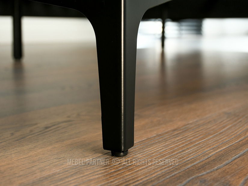 Manželská postel 160 cm Creame 160 (černá)