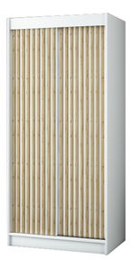 Šatní skříň 100 cm Ladonna 1 (bilá matná)