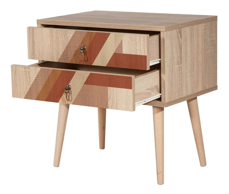 Noční stolek Sopatu 11 (vícebarevné)