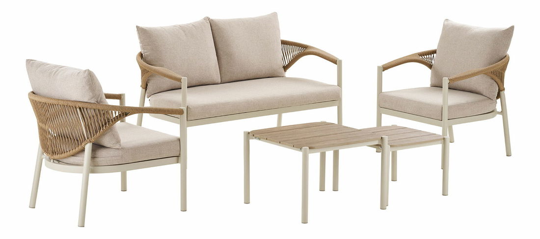 Zahradní set Abelia 4 (písková + přírodní)