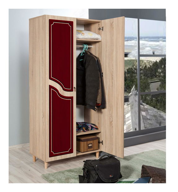 Šatní skříň Sirius 621 (dub sonoma)