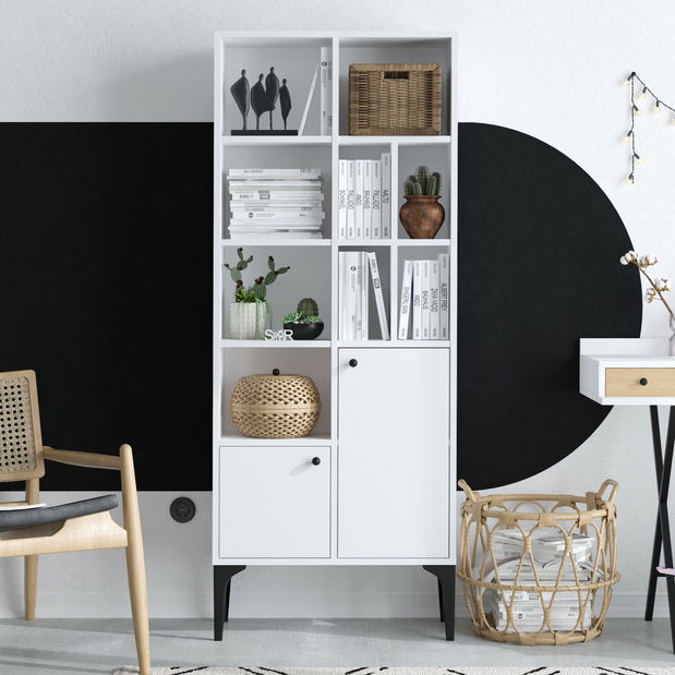 Regál Aliex 7 (Bílá)