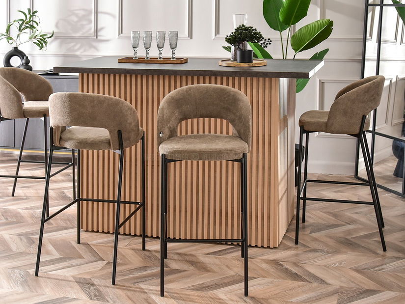 Židle Gustav (béžová + černá)