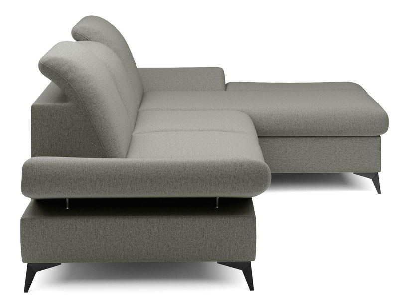 Rohová sedací souprava Harpie (šedá) (P)