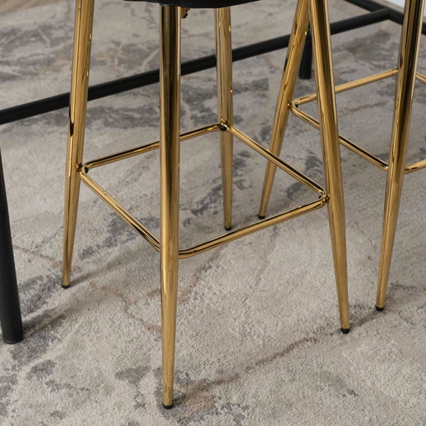 Jídelní židle Abisales (černá)