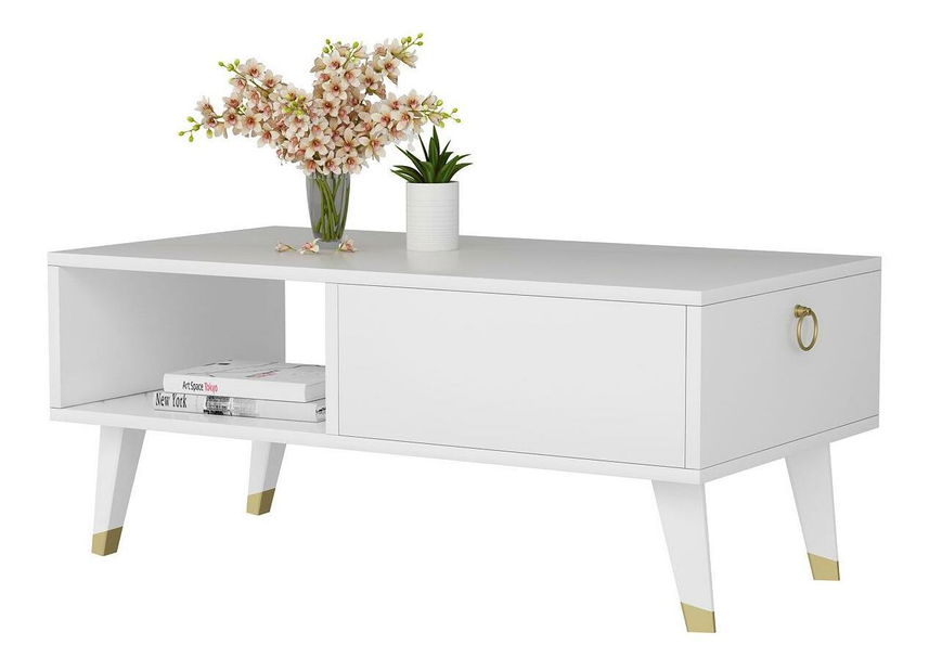 Konferenční stolek Papina (bílá)