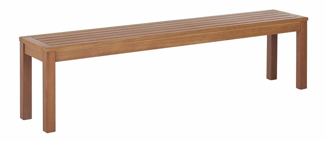 Zahradní lavice 170 cm Montana (světlé dřevo)