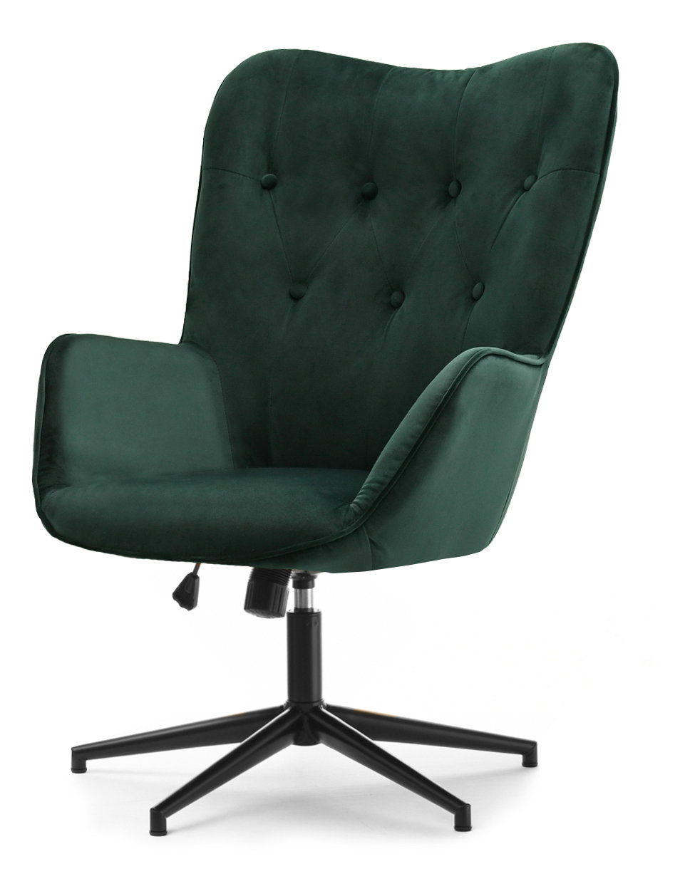 Křeslo Truni (zelená + černá)