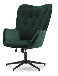 Křeslo Truni (zelená + černá)