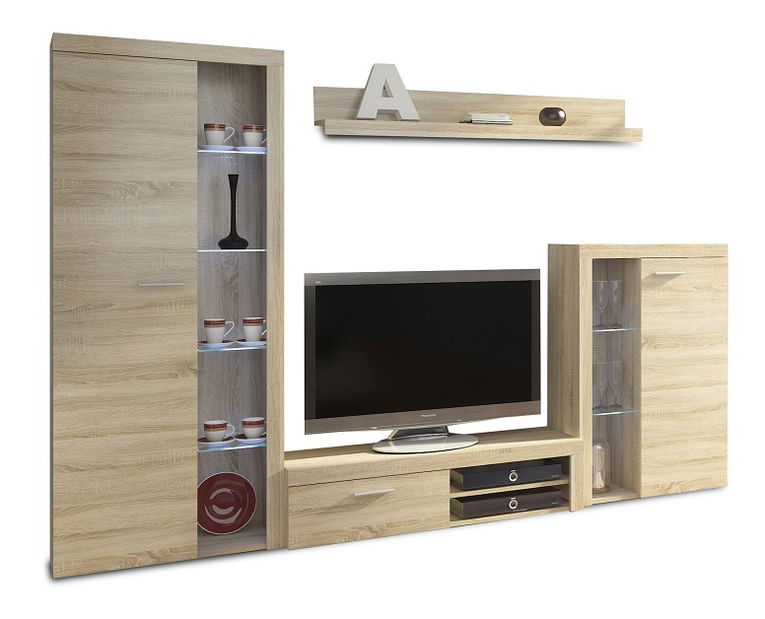 Obývací stěna Retha (dub sonoma)