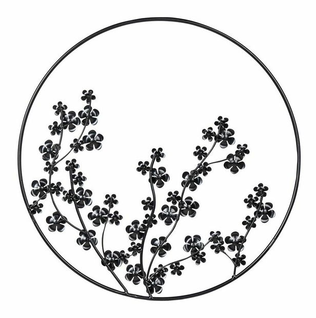 Nástěnná dekorace Sessy (černá)