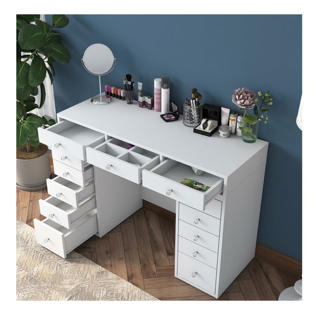 Toaletní stolek Blake 106 (bílá) *bazar