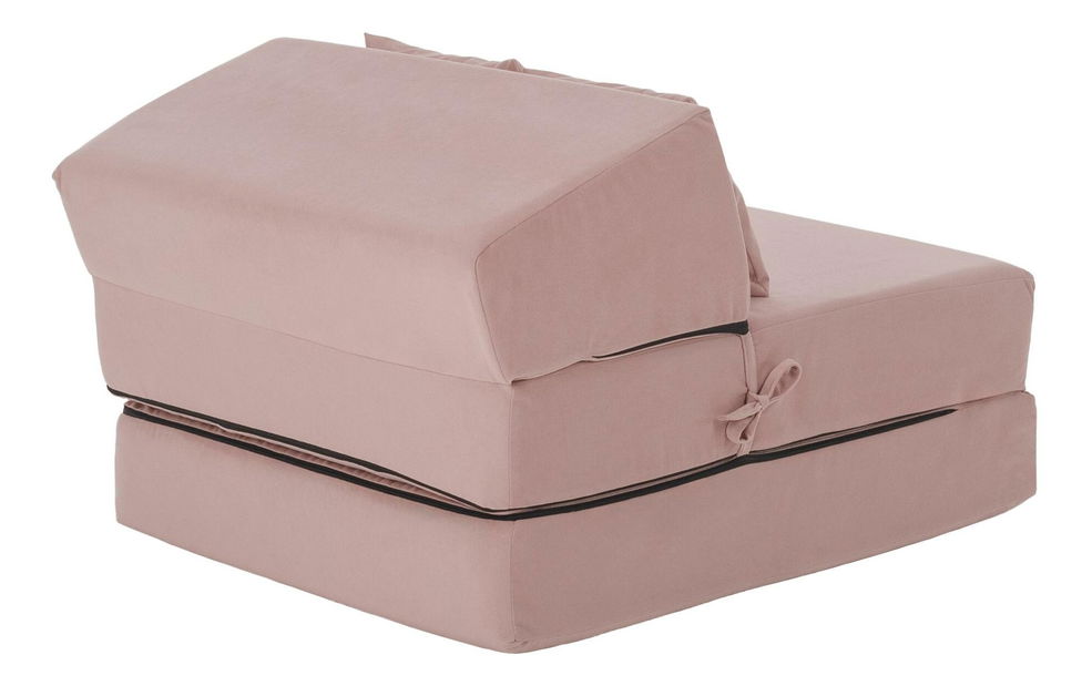 Rozkládací křeslo Plantearan (růžová)