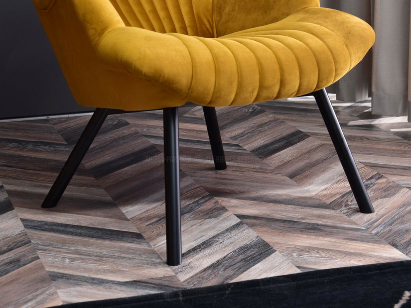 Relaxační křeslo Lanzaris (černá)